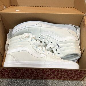 Vans Classic White High-Top Sneakers